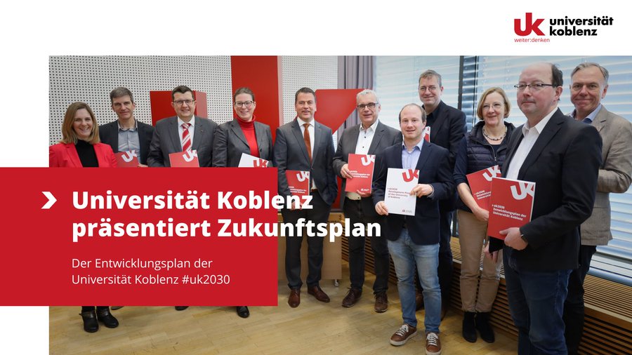Universität Koblenz veröffentlicht Entwicklungsplan uk2030