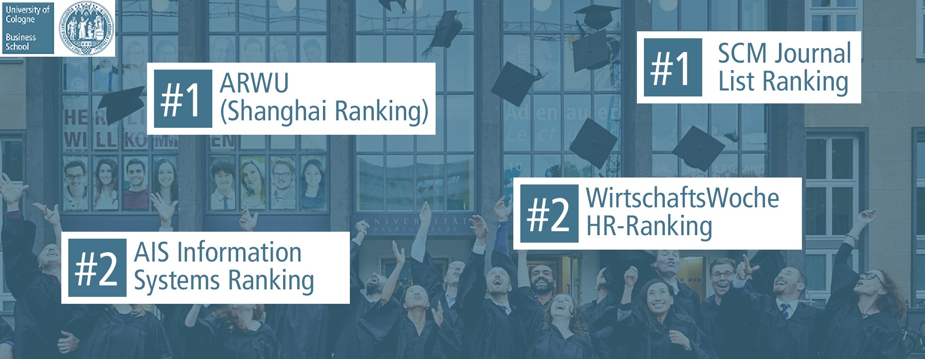 Hochschulrankings: Universität zu Köln und WiSo-Fakultät on top!