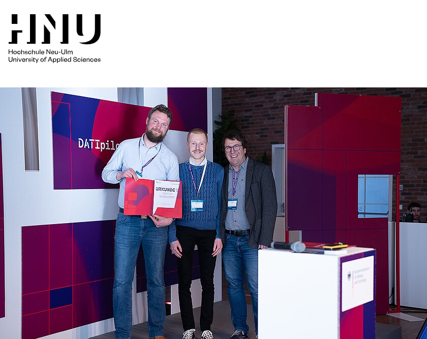 Projekt der Hochschule Neu-Ulm (HNU) zur intelligenten Sturzerkennung gewinnt DATIpilot-Innovationssprint