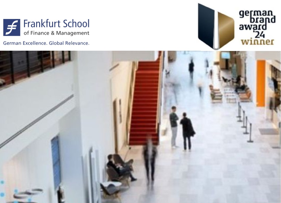 Frankfurt School Ausbildungsakademie gewinnt German Brand Award 2024