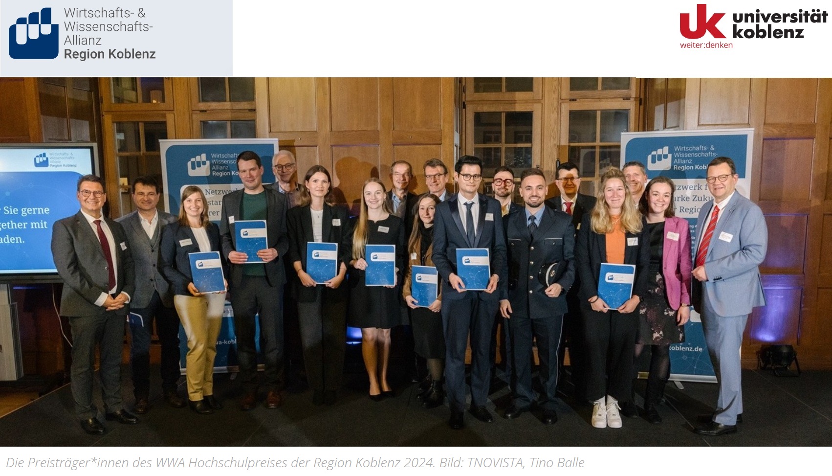 Hochschulpreis der WWA: Acht wissenschaftliche Abschlussarbeiten prämiert